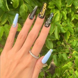 BUY ONE GET ONE FREE❗️Scorpio ♏️ Press On Nails 🖤